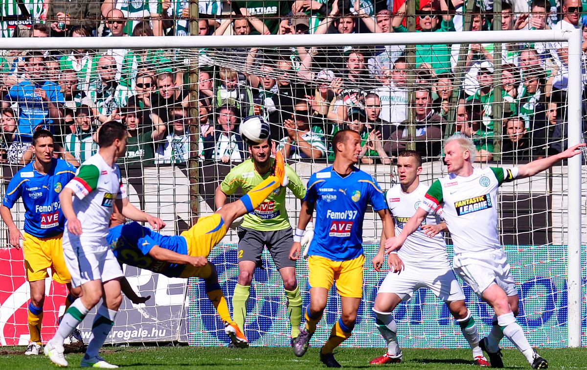 Rendre telt ház előtt játszott a Siófok focicsapata a Ferencvárossal