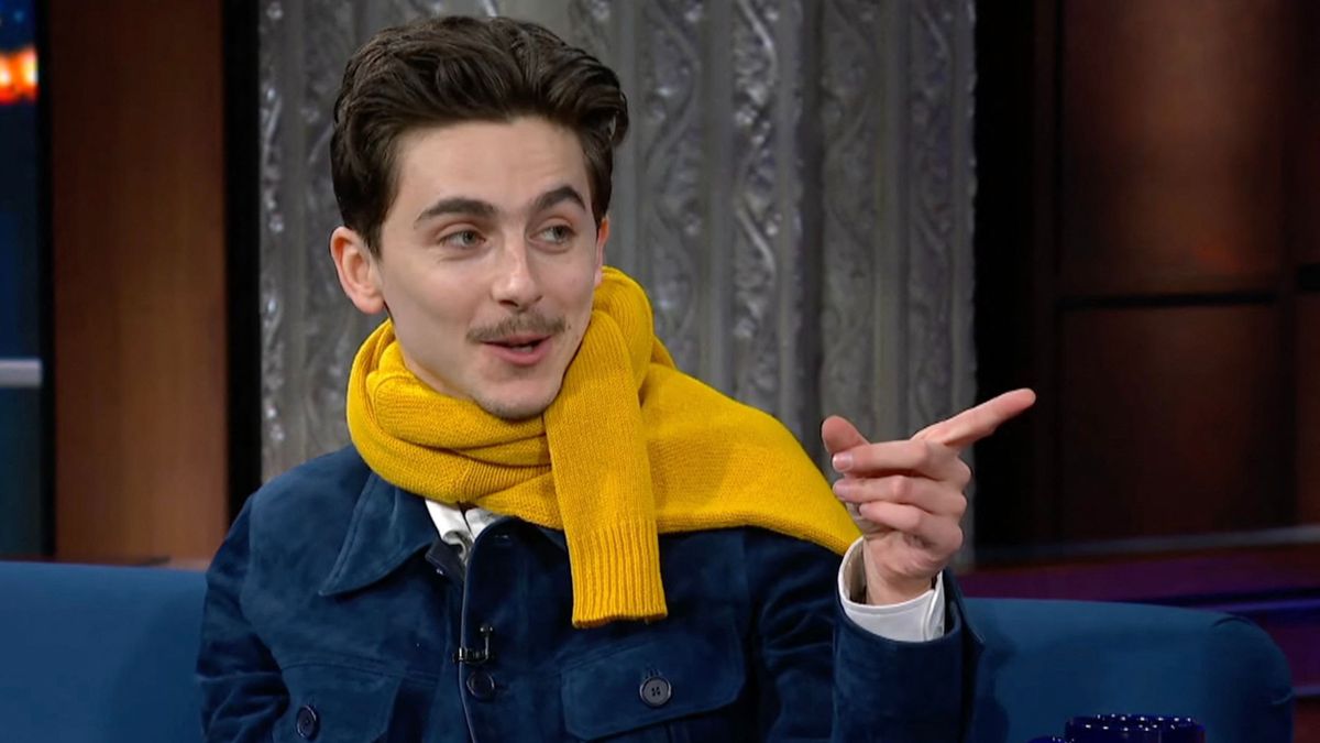 Nagy vitát robbantott ki Timothée Chalamet.