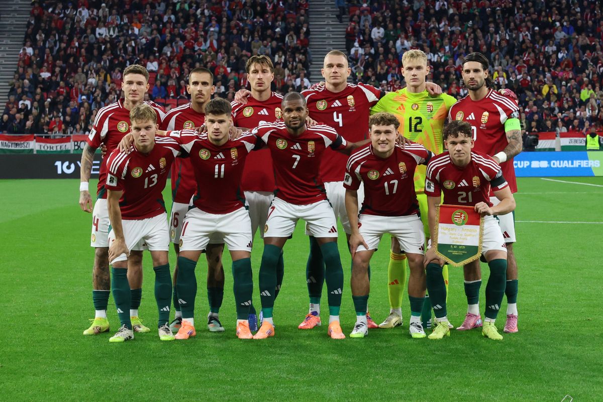 magyar válogatott kezdőcsapata