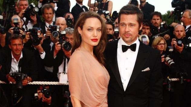 Angelina Jolie és Brad Pitt 