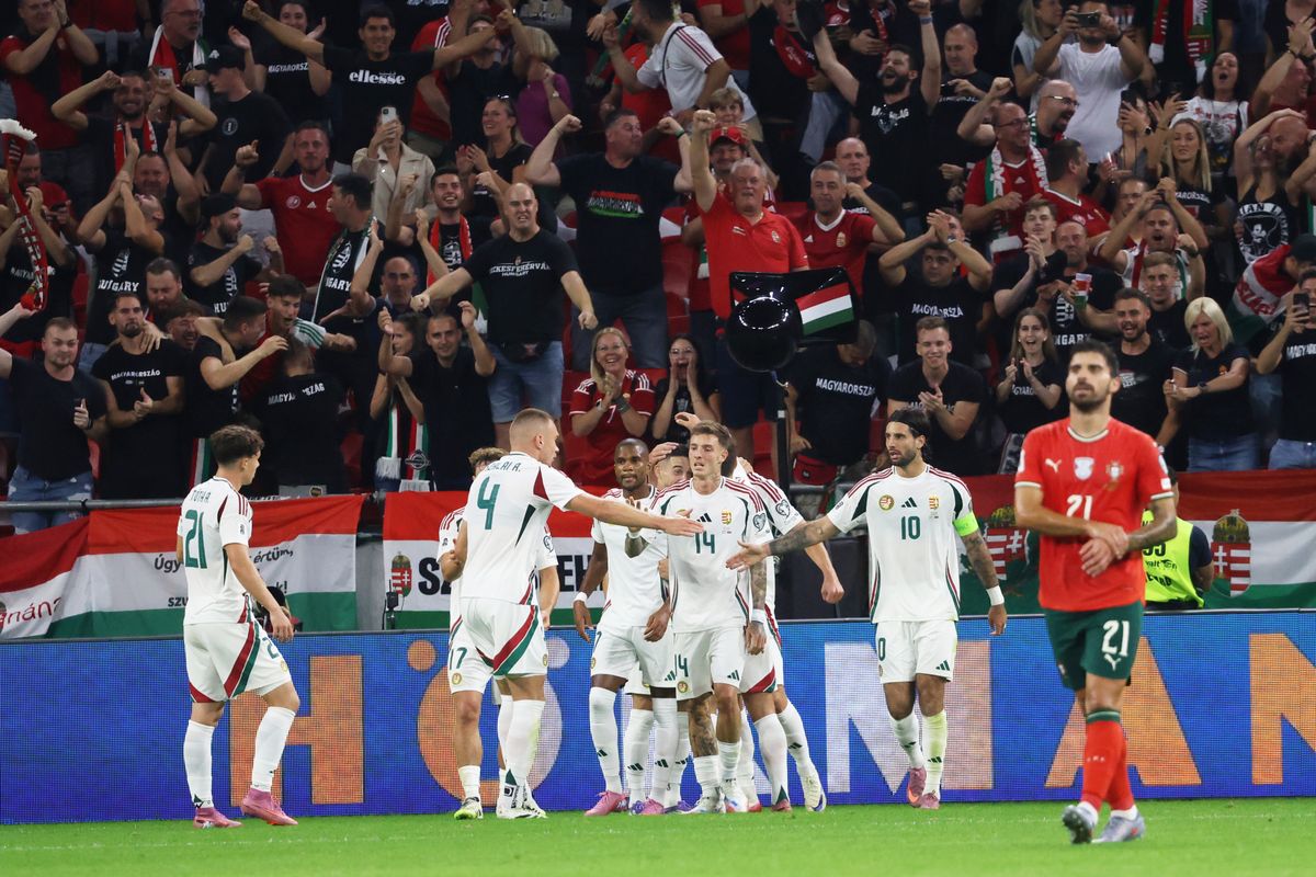 Portugália-Magyarország: Szoboszlai Dominikék a budapesti 2-3 után Lisszabonban próbálják megfékezni a hibátlanul menetelő favoritot