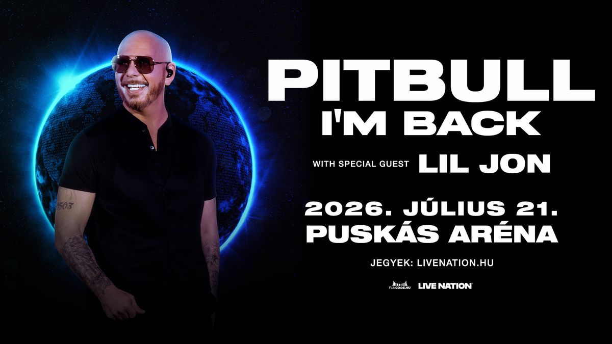 Pitbull fellép Budapesten