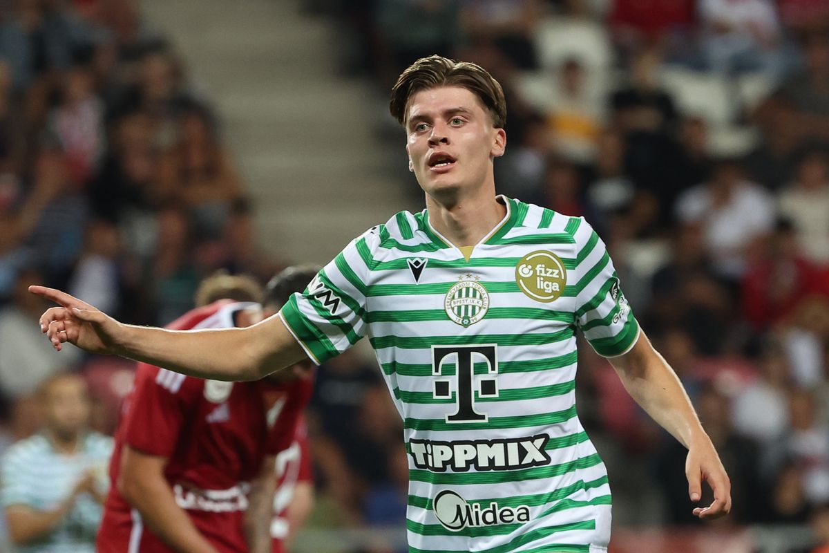 Gruber Zsombor a válogatottba is bekerült a Fradiból