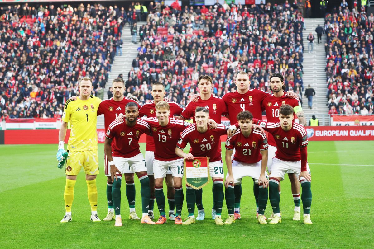 Kezdőcsapatunk a Magyarország-Írország meccsre