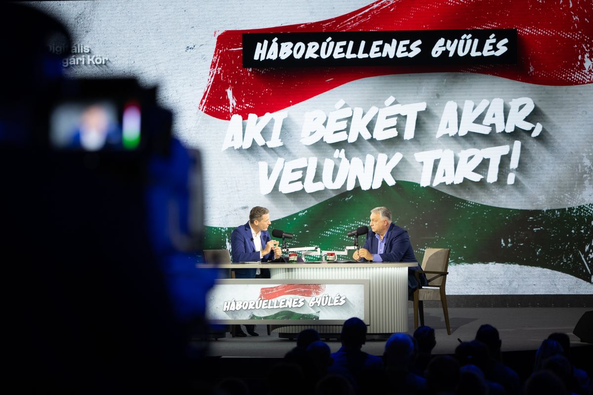 DPK Háborúellenes gyűlés, Győr, 2025. 11. 15.Orbán Viktor