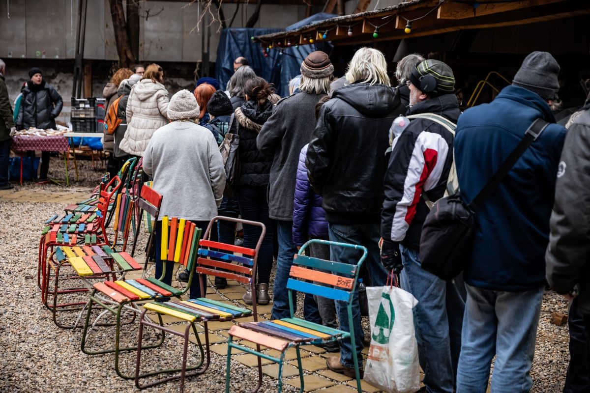 Heti betevő ételosztás