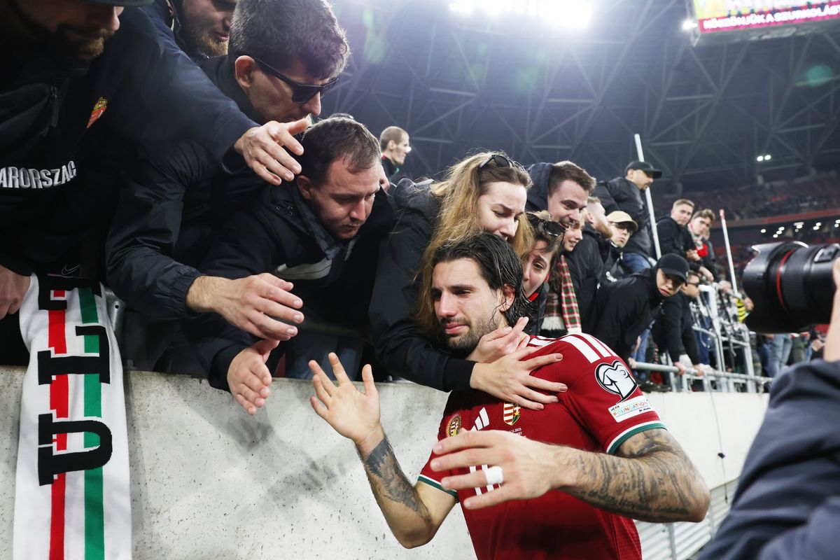 Szoboszlai Dominik könnyezve értékelt