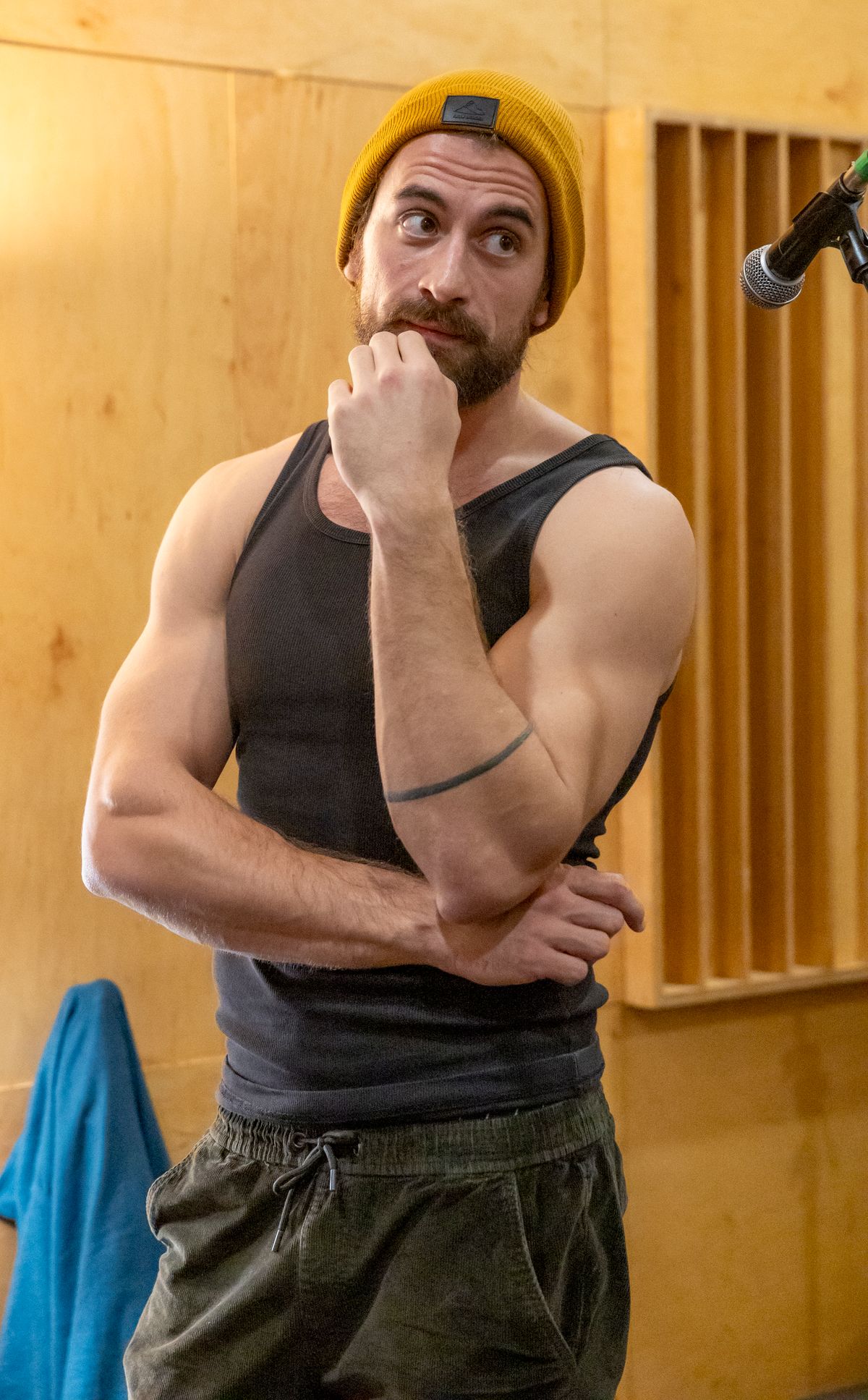 Kádár L. Gellért Hunyadiként is megmutatta izomtatát, ami azóta is tovább fejlődött.