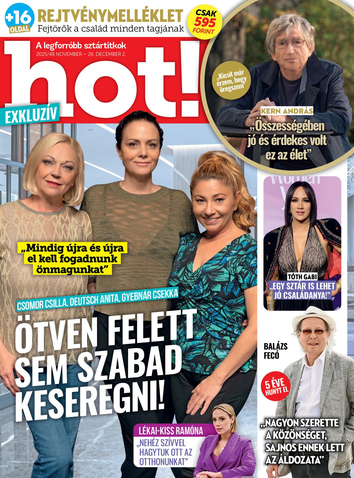 További izgalmas sztárhírekért keresd a hot! magazin legfrissebb számát! 