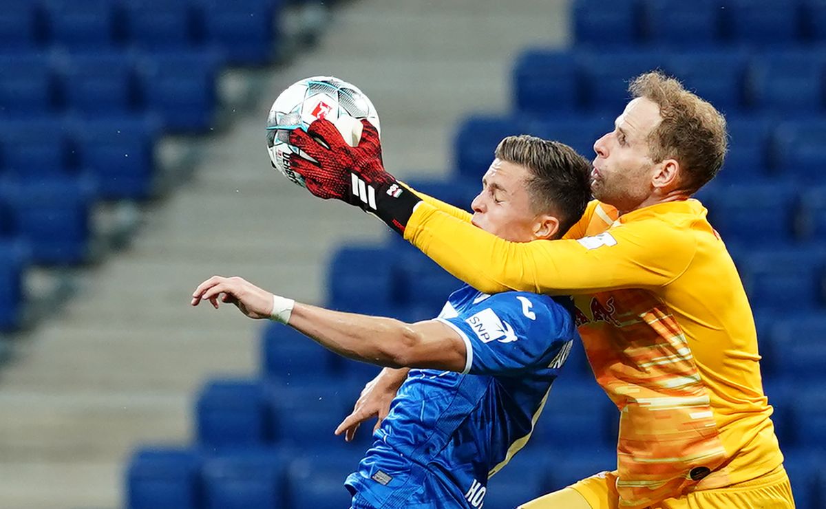 Gulácsi Péterék idei házi gólkirálya, Christoph Baumgartner éppen a másik "műanyag klubból", a Hoffenheimből igazolt Lipcsébe