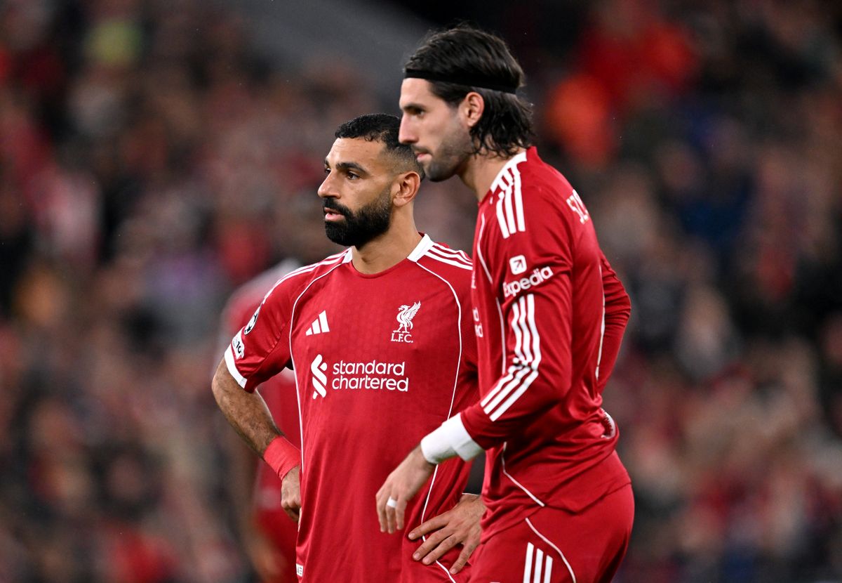 Mohamed Szalah (balra) kispadra került, Szoboszlai Dominik maradt a kezdőcsapatban a West Ham-Liverpool meccsre