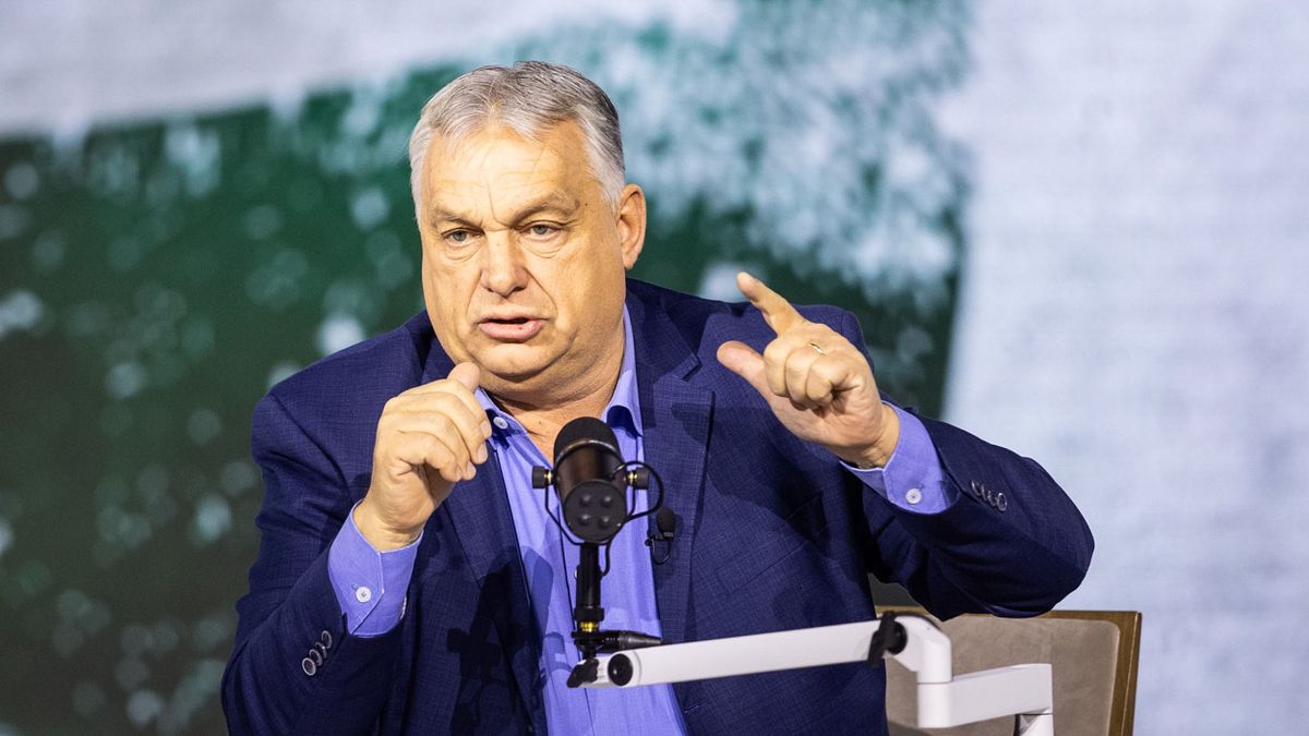 Háborúellenes Gyűlés, Nyíregyháza, 2025. 11. 29.
Orbán Viktor