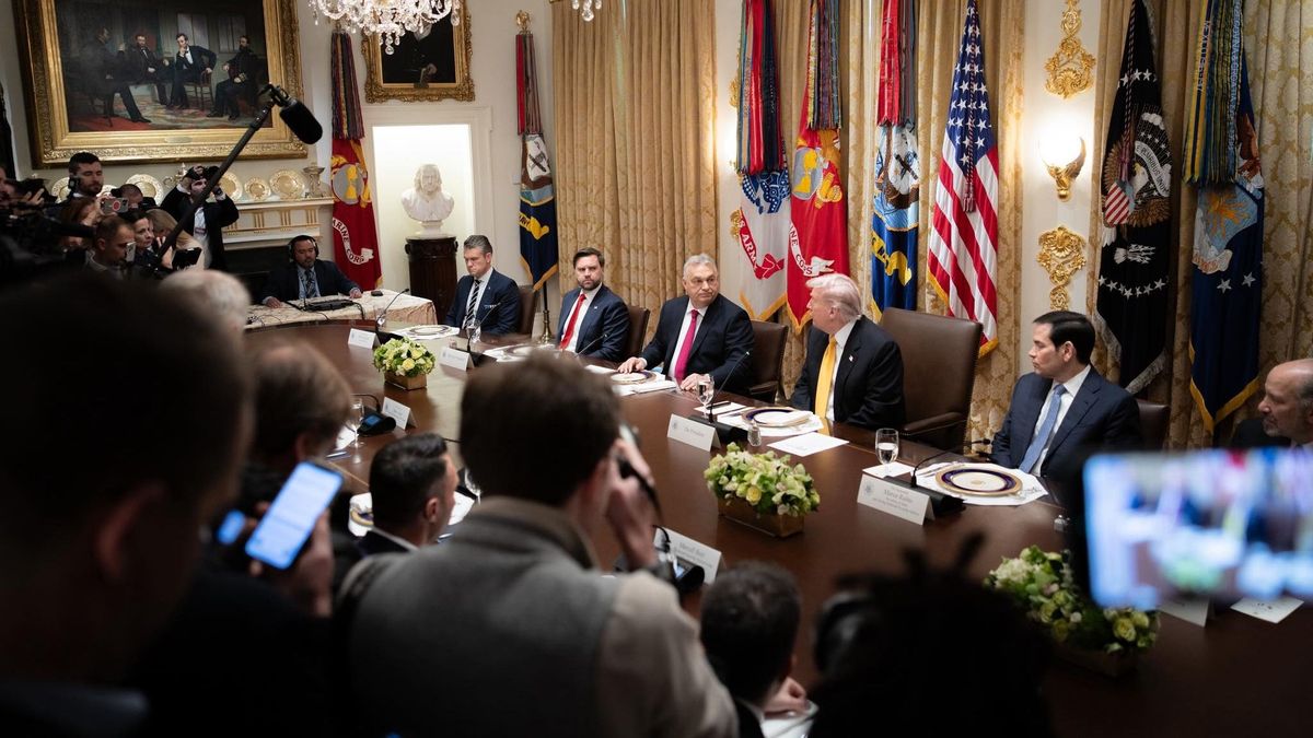 Orbán Viktor és Donald Trump 