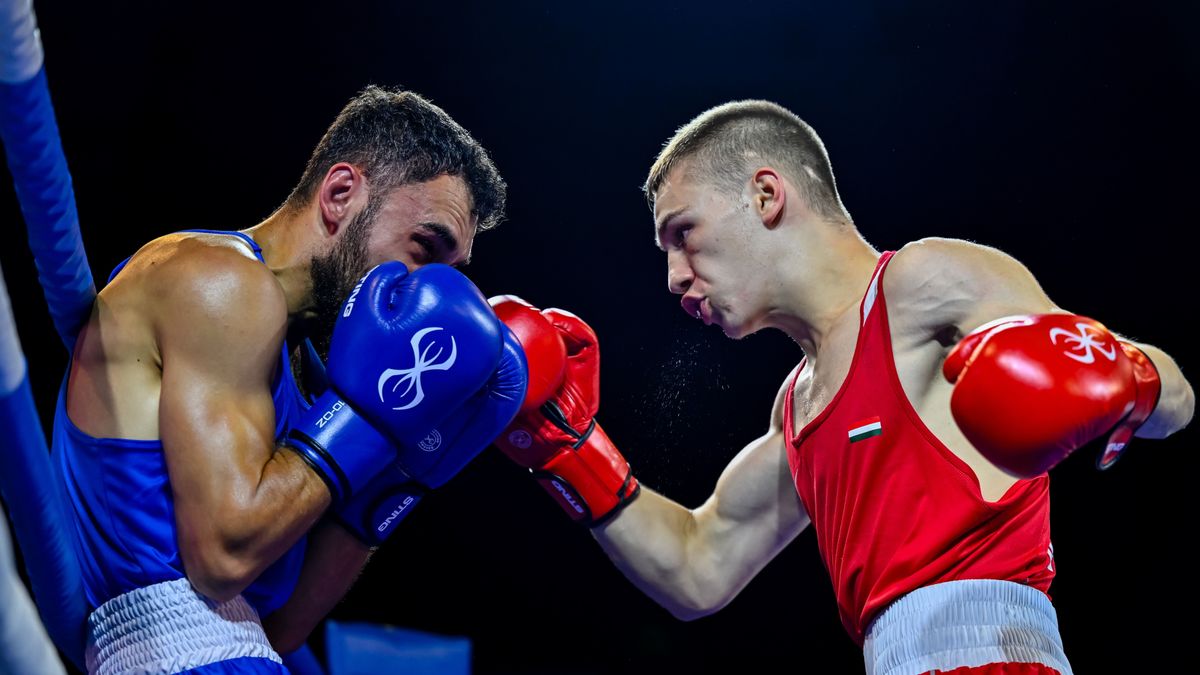 Kovács Kruzitó (pirosban) Európa-bajnoki címmel szeretne Süllős Gyula és családja előtt tisztelegni