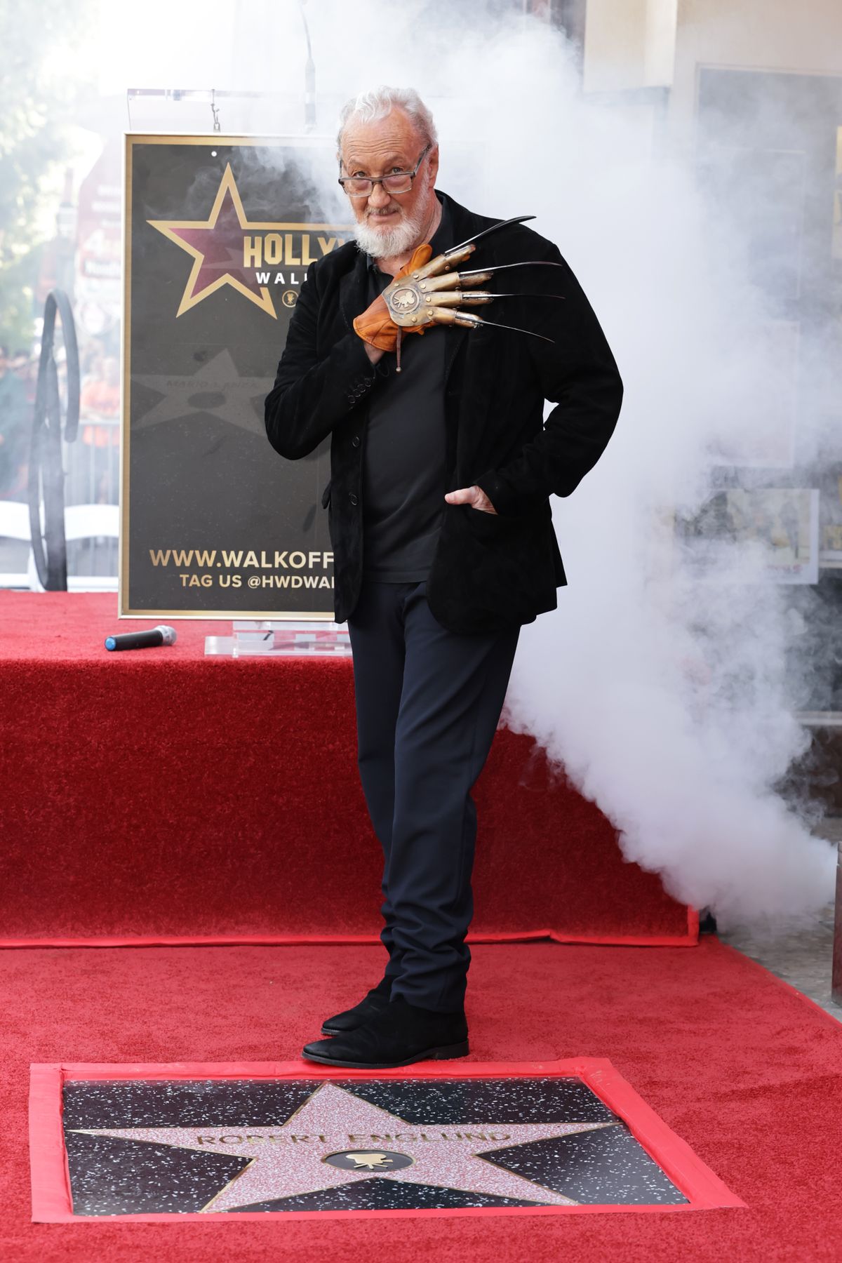 Freddy Krueger, Robert Englund Honored With A Star On The Hollywood Walk Of Fame