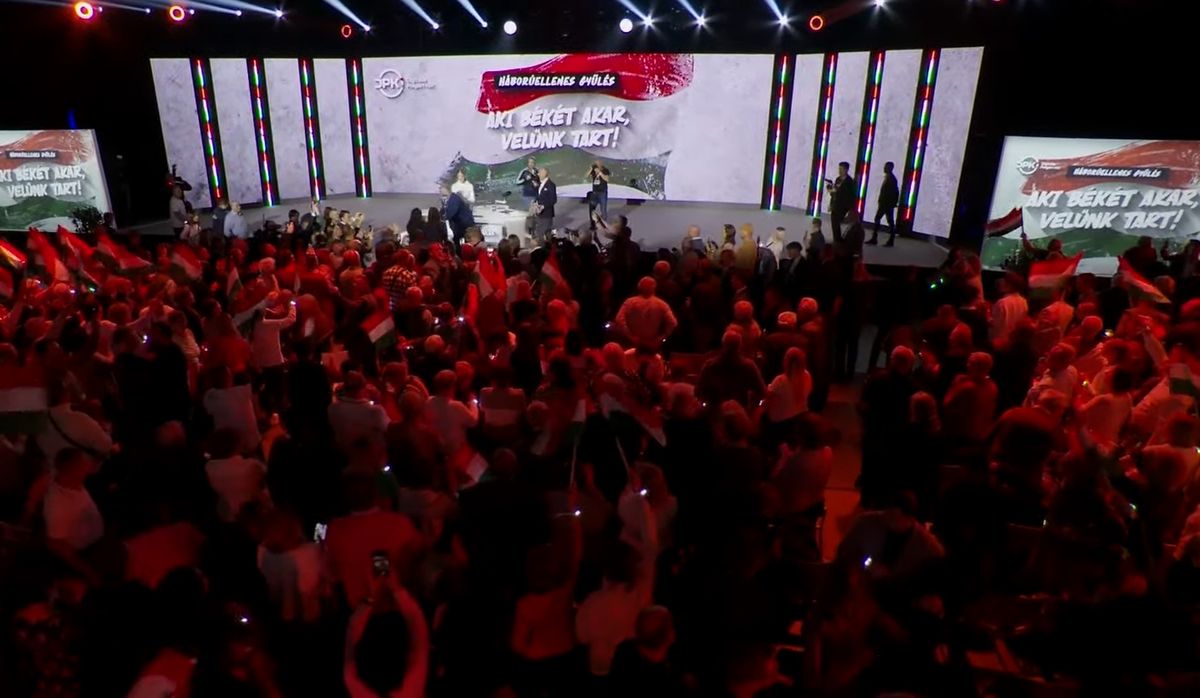 DPK Háborúellenes gyűlés, Győr, 2025. 11. 15. orán viktor