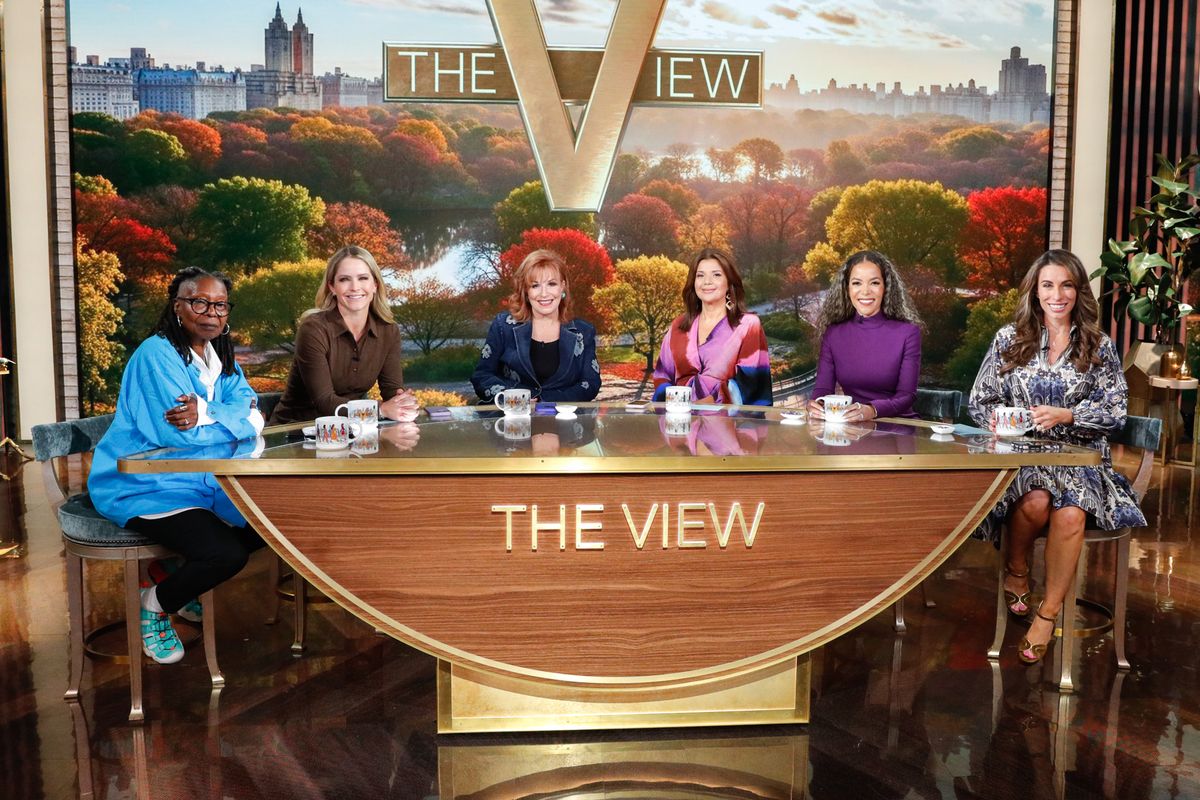 WHOOPI GOLDBERG, SARA HAINES, JOY BEHAR, ANA NAVARRO, SUNNY HOSTIN, ALYSSA FARAH GRIFFIN
