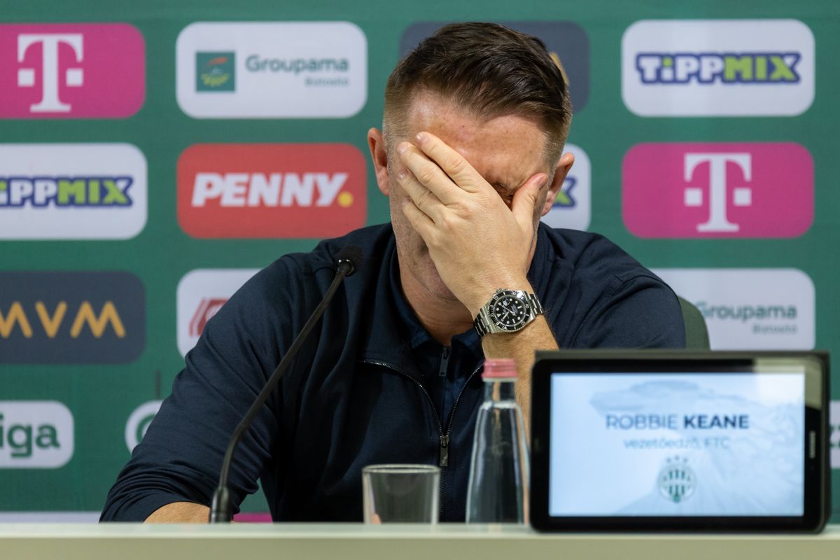 Robbie Keane vezetőedző nem lehet büszke a Fradi hazai formájára