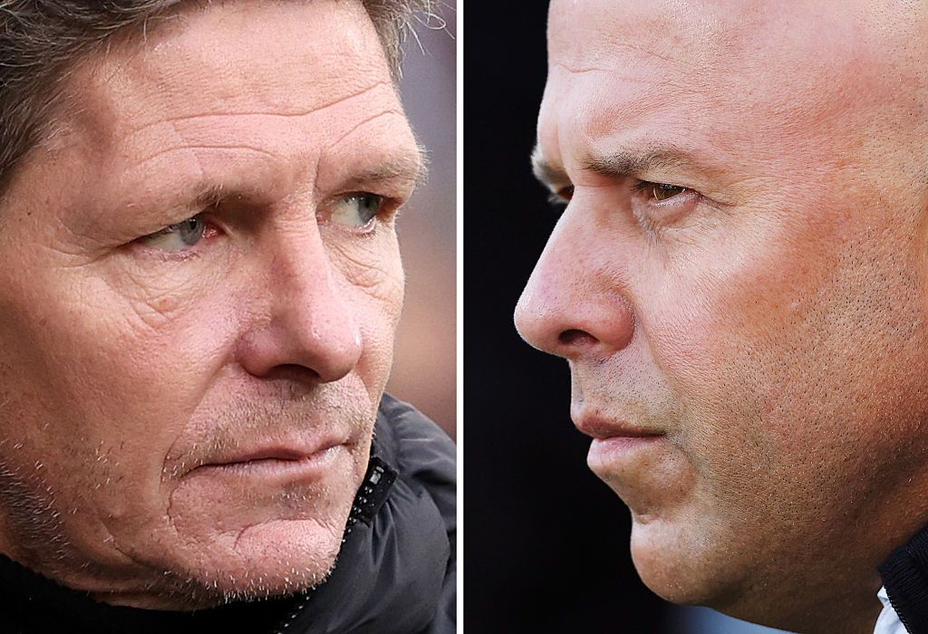 Arne Slot helyére Glasnert (balra) nézték ki