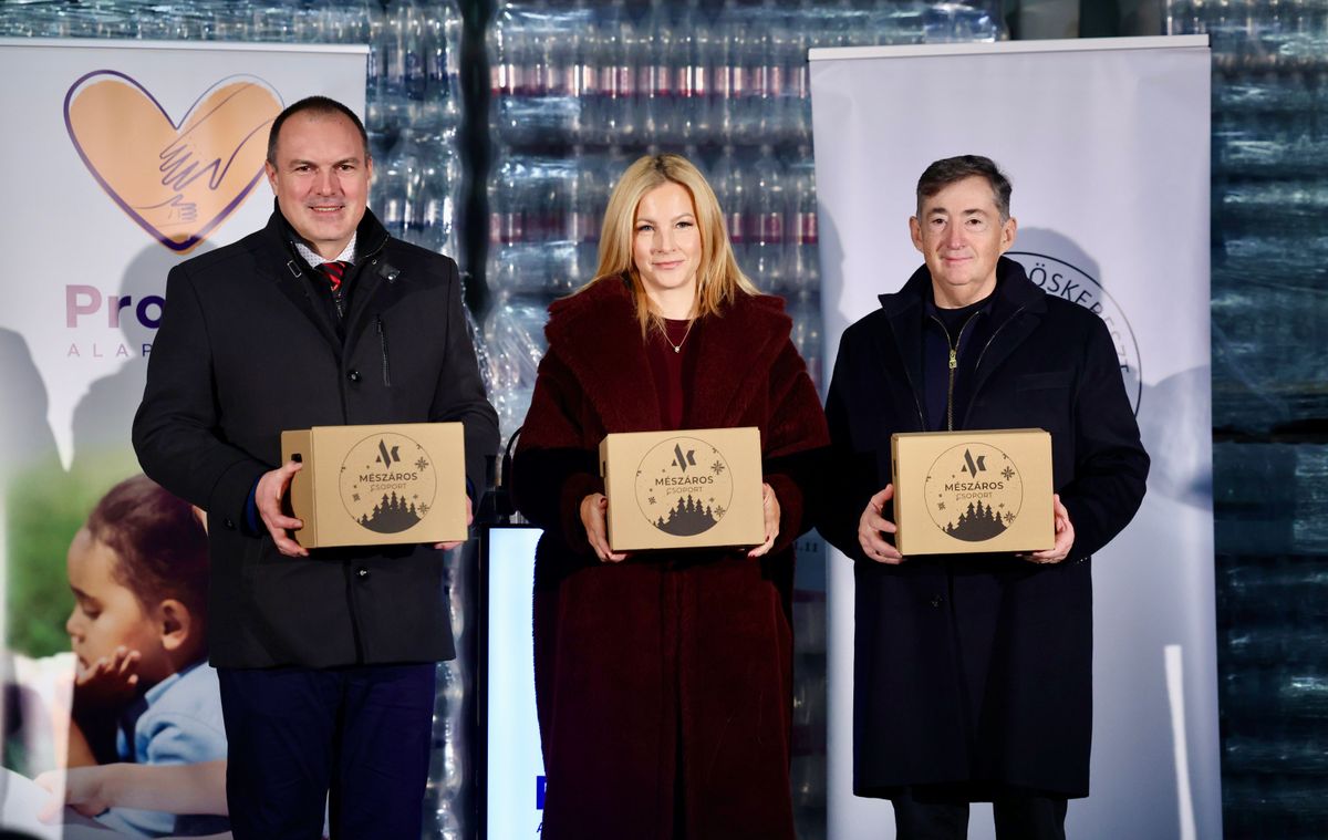 2025.12.05
A Mészáros Csoport karitatív tevékenységét koordináló Pro Filii Alapítvány és a Magyar Vöröskereszt közös adventi élelmiszer-adományozási programjának sajtótájékoztatója.