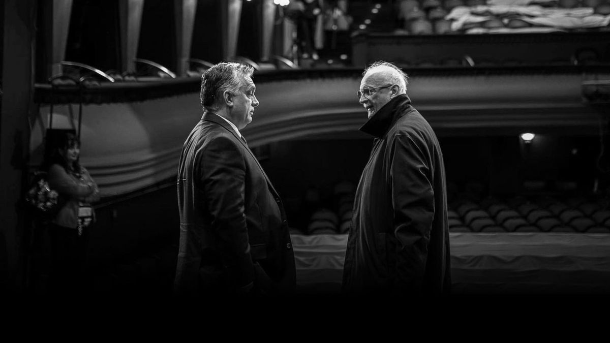 Orbán Viktor és Balázs Péter. Fotó: Facebook/Orbán Viktor