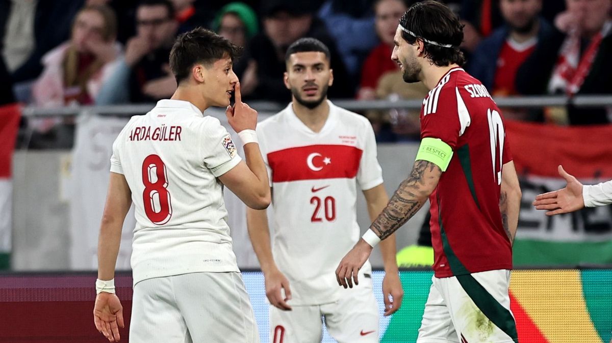 Arda Güler (balra) előbb csendre intette, majd leszólta, most pedig a Transfermarktnál lehagyta Szoboszlai Dominikot