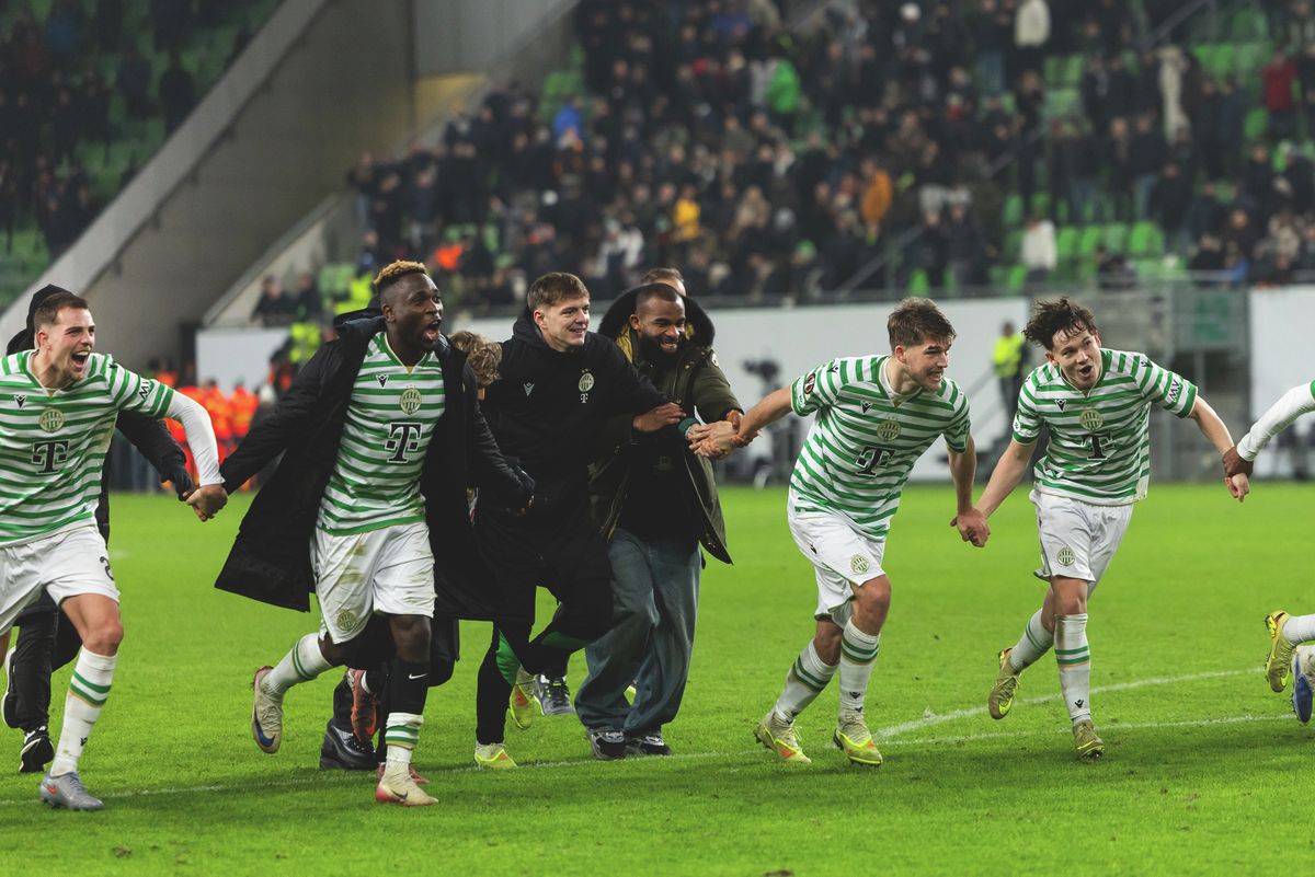 A Fradi csütörtökön a skót Rangerst verte hazai pályán