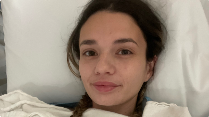 Katlyn Brookst folyton fáradtság gyötörte. Fotó: GoFundMe