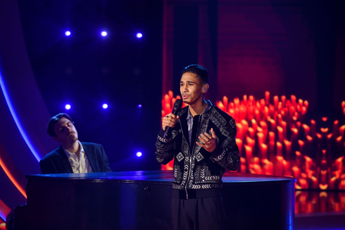 Ádám Attila a Megasztár színpadán