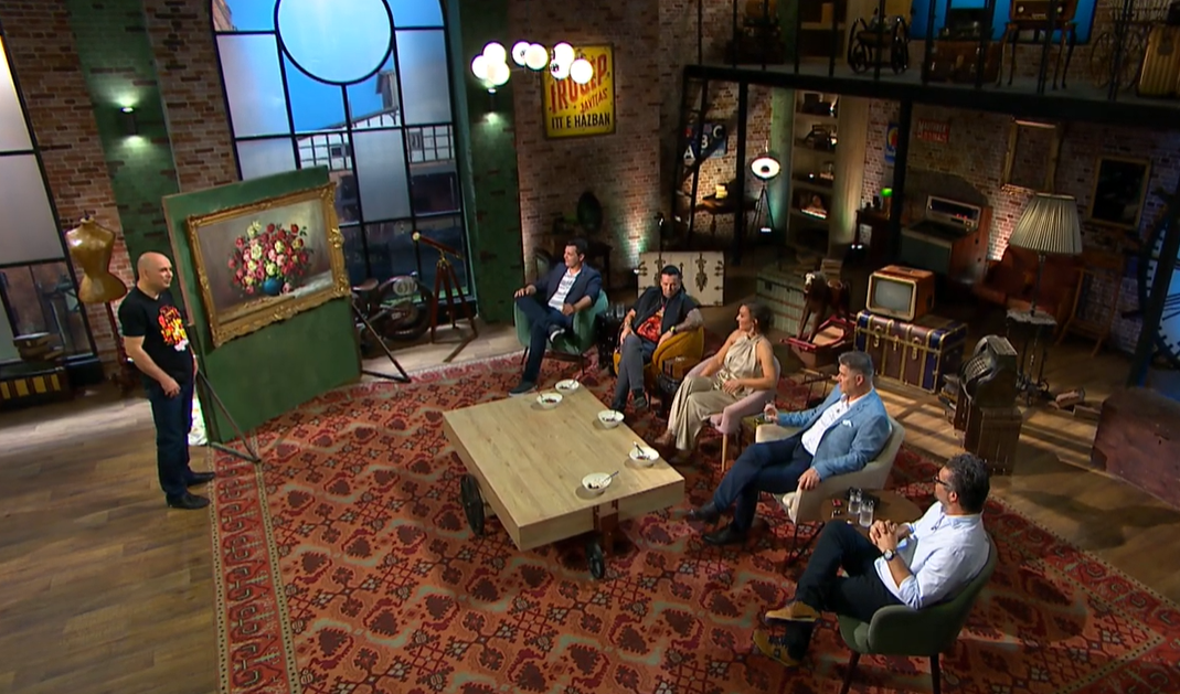 A Kincsvadászok sztárjait egy tál étellel lepte meg az eladó.