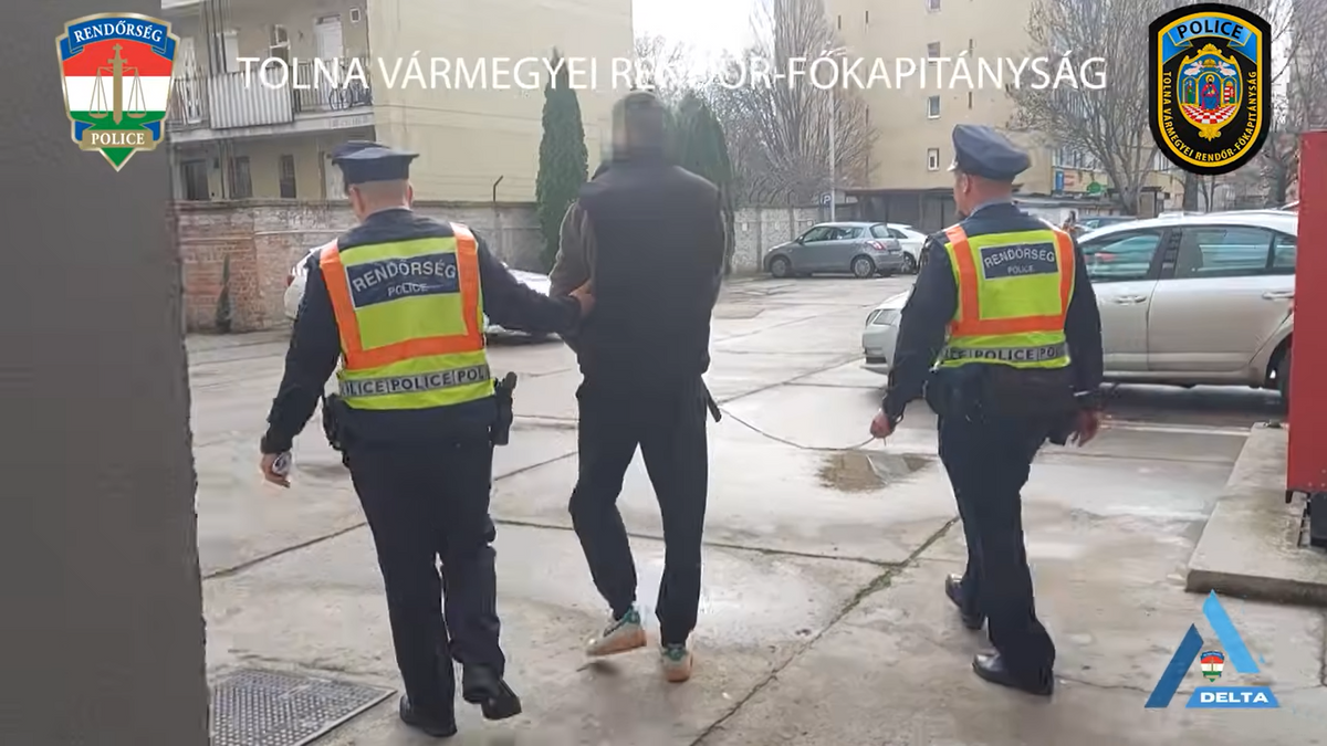 Fotó: Youtube/Rendőrség