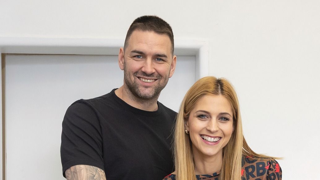 Kucsera Gábor és párja