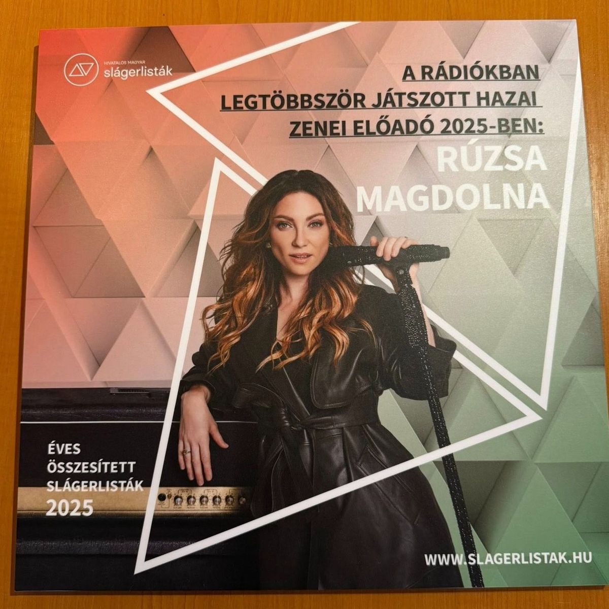 Rúzsa Magdi előkelő helyen végzett a rádióhallgatás top20-as listáján.