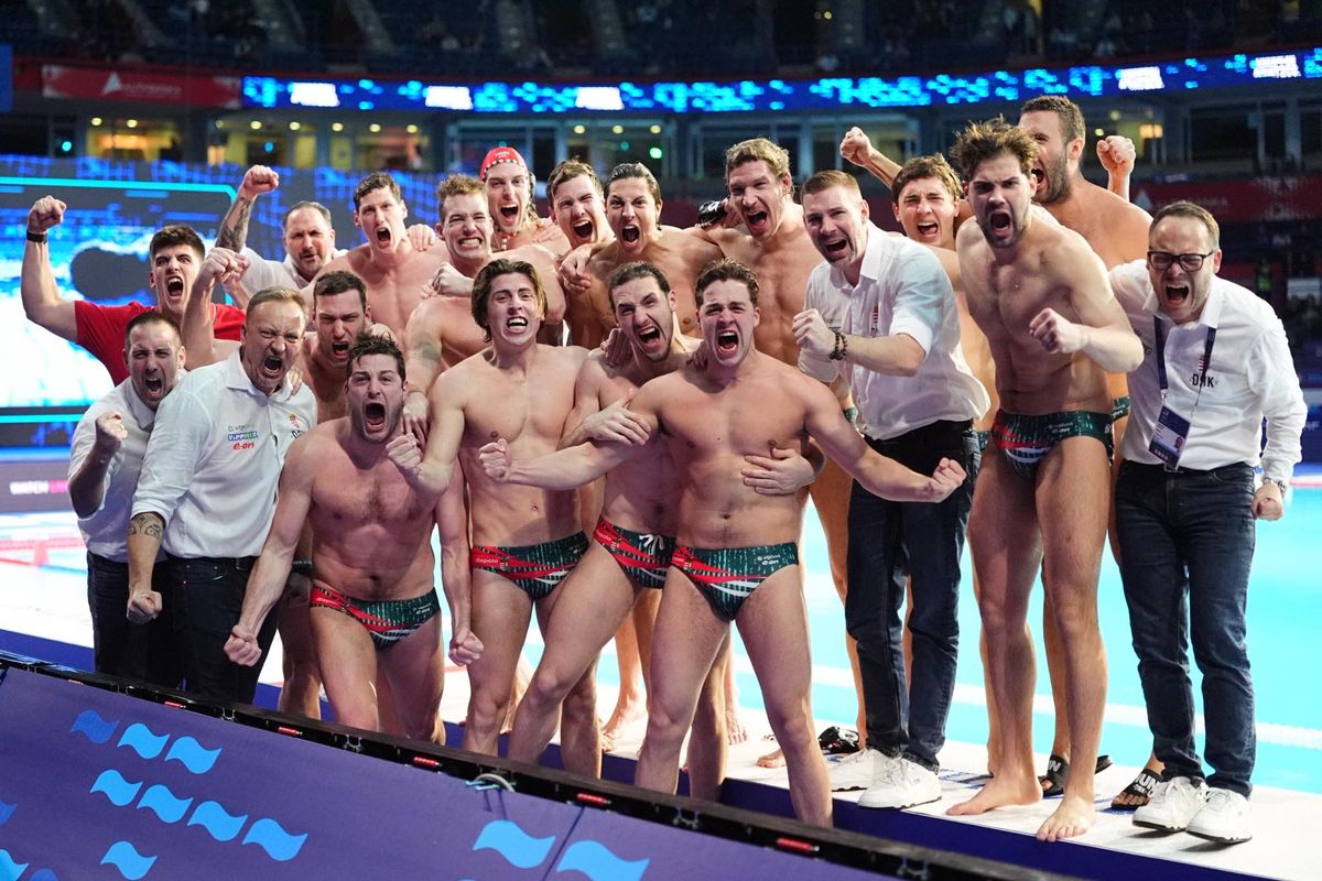 A magyar válogatott éremért játszhat a vízilabda-Eb-n
