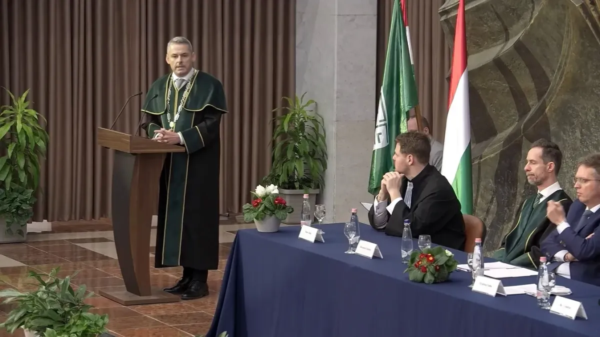 Gyuricza Csaba, a Magyar Agrár- és Élettudományi Egyetem (MATE) rektora