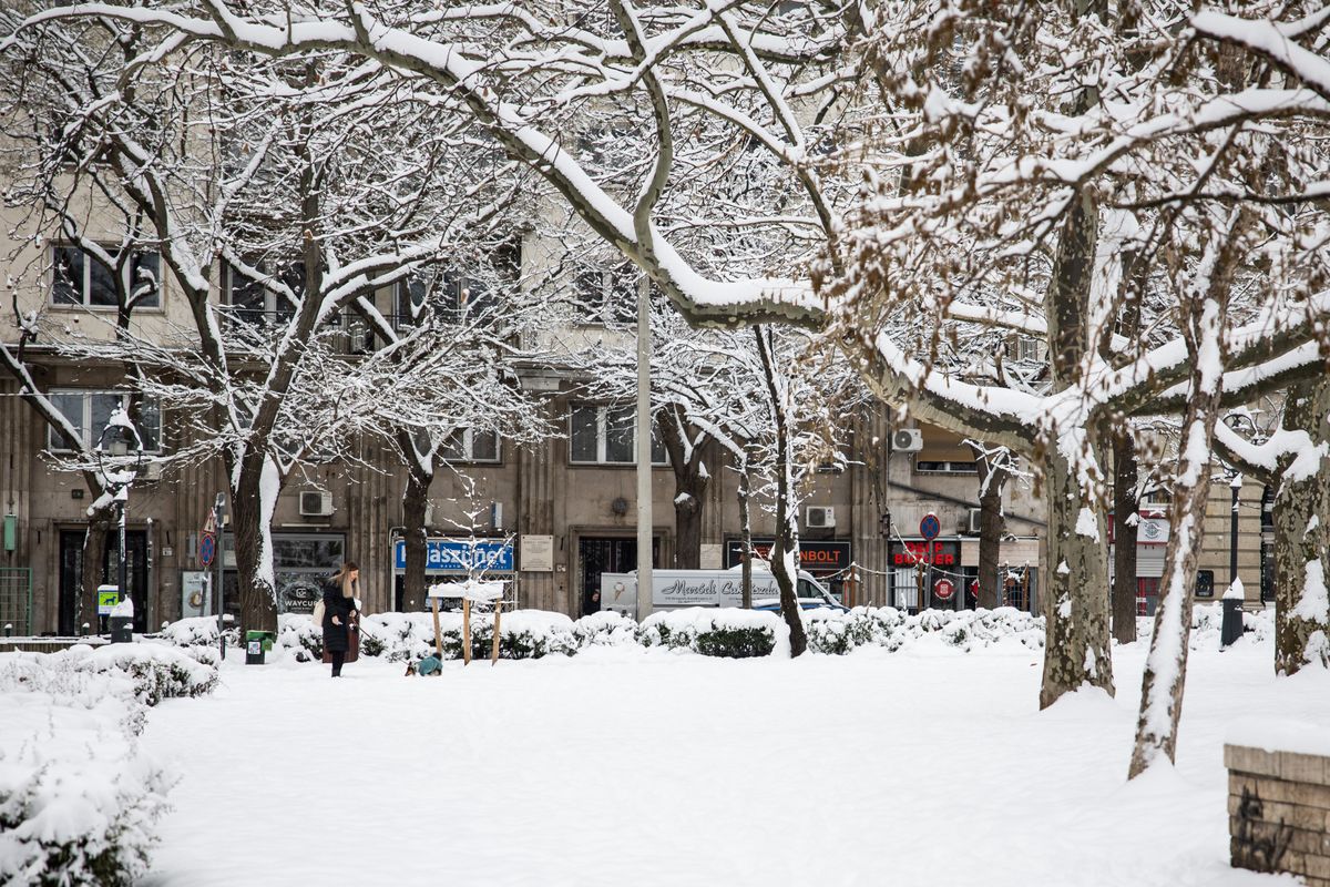 2026.01.07 Budapest / Havazás / Hó