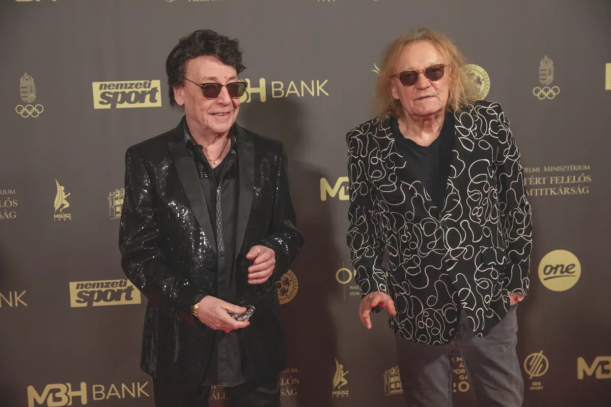 Fenyő Miklós és Charlie utoljára Az év magyar sportolója eseményen találkoztak, ahol együtt léptek fel (Fotó: Mediaworks Archívum)