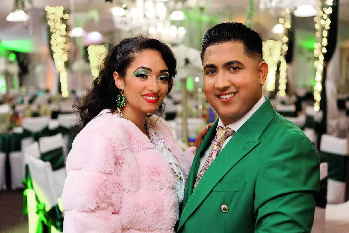 Kis Grófo és a felesége, Tünde.