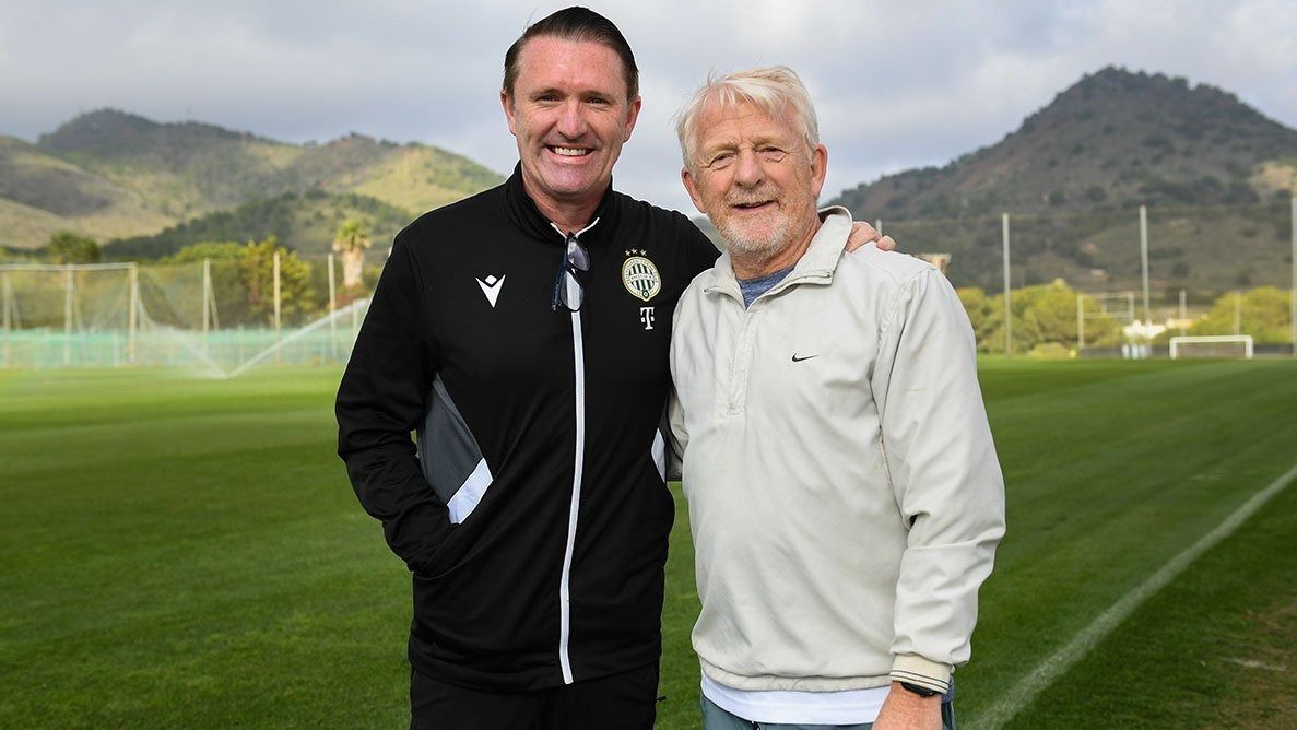 Gordon Strachan és Robbie Keane