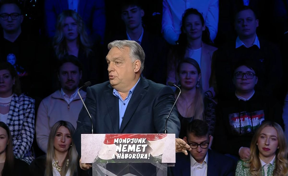 Háborúellenes Gyűlés Kaposvár 2026.01.24.
Orbán Viktor