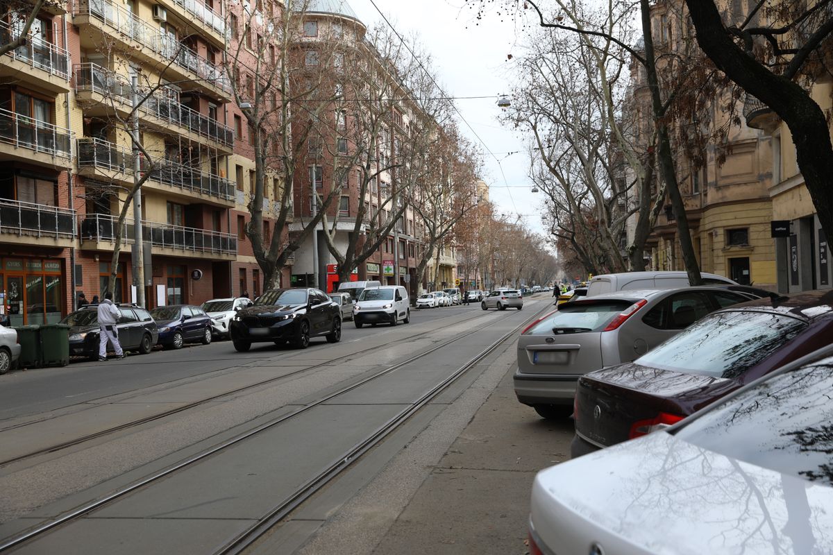 biciklisáv Mester utca