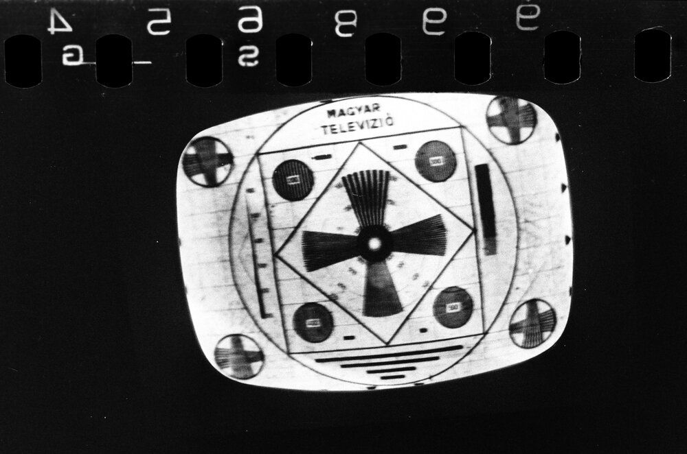 1961-ben így festett az adásszünet a tévében.