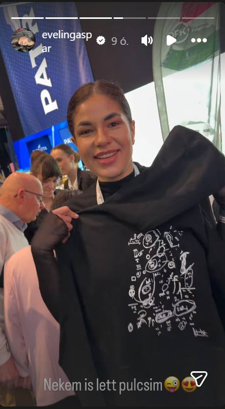 Gáspár Evelin Fotó: Instagram