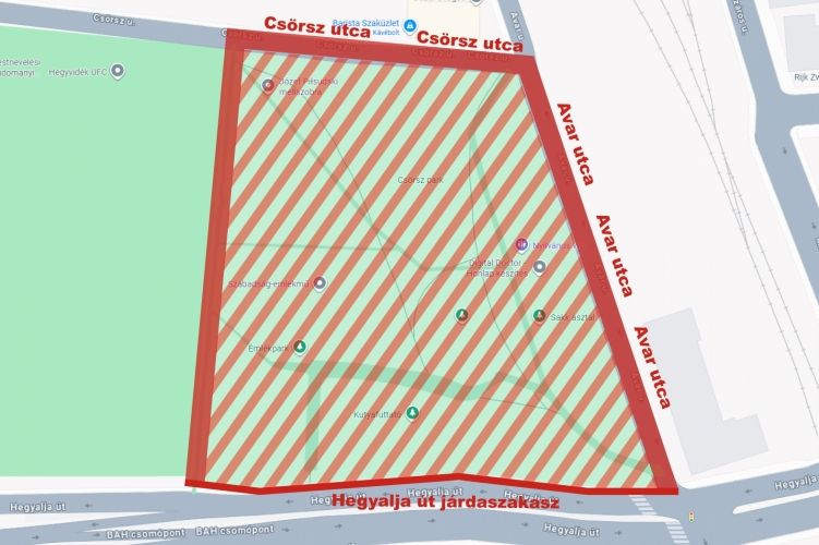 Kiürítik Budapest érintett területét