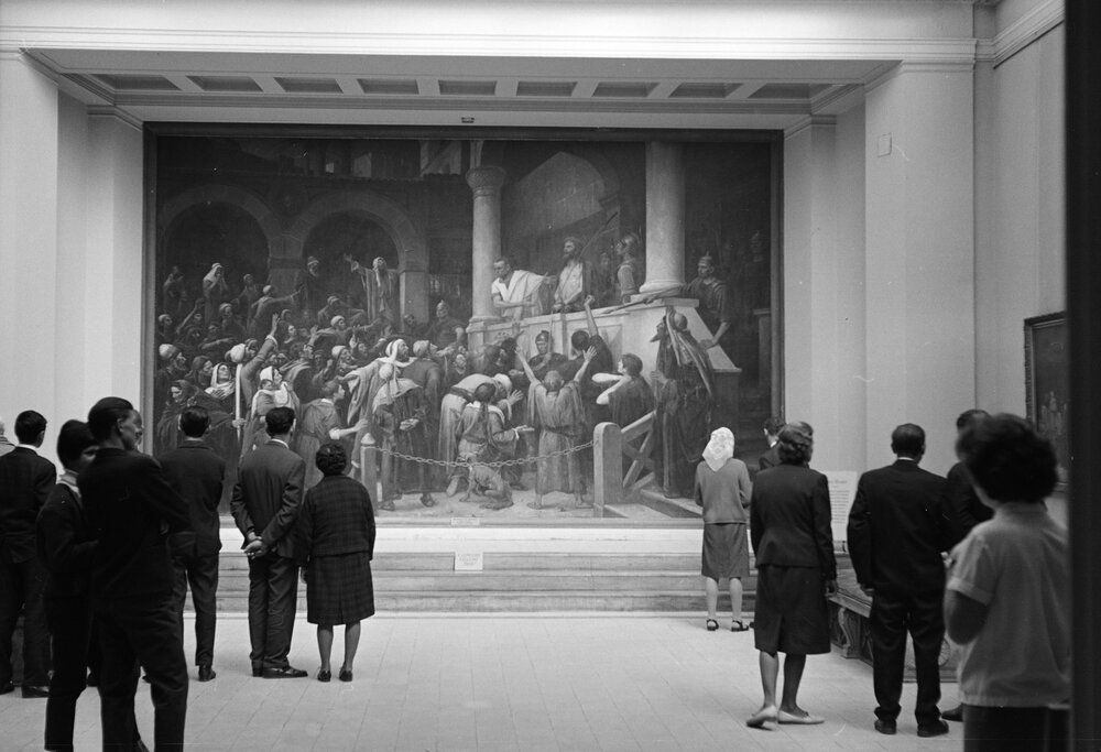 Déri Múzeum, Munkácsy Mihály: Ecce Homo című festménye (1896.).