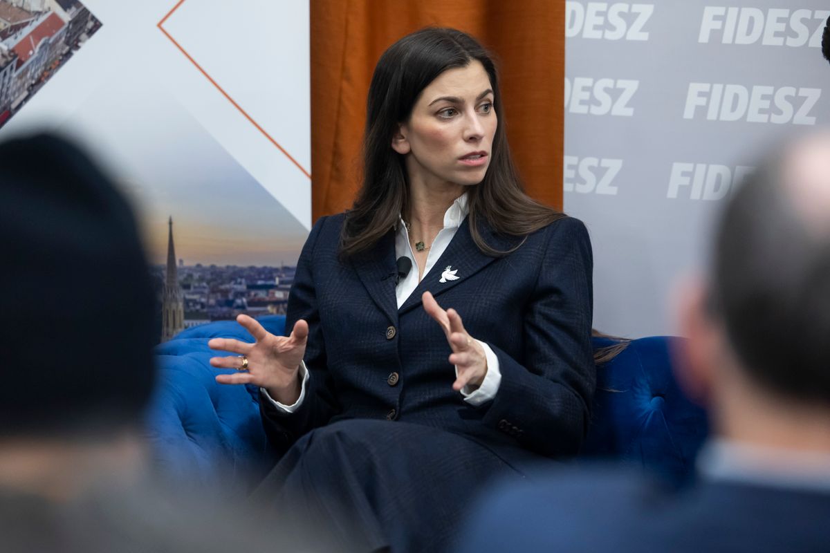 Kemény üzenetet küldött Szentkirályi Alexandra a háborúpártiaknak.