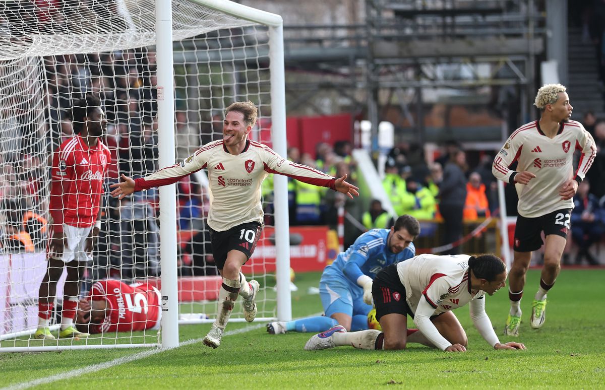 Nottingham Forest-Liverpool: Alexis Mac Allister