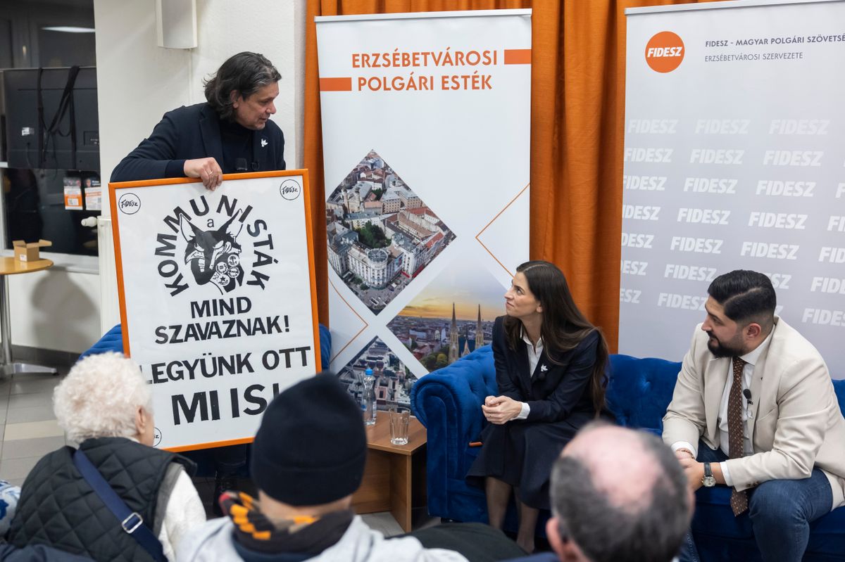 A Fidesz Polgári Estet tartott Erzsébetvárosban