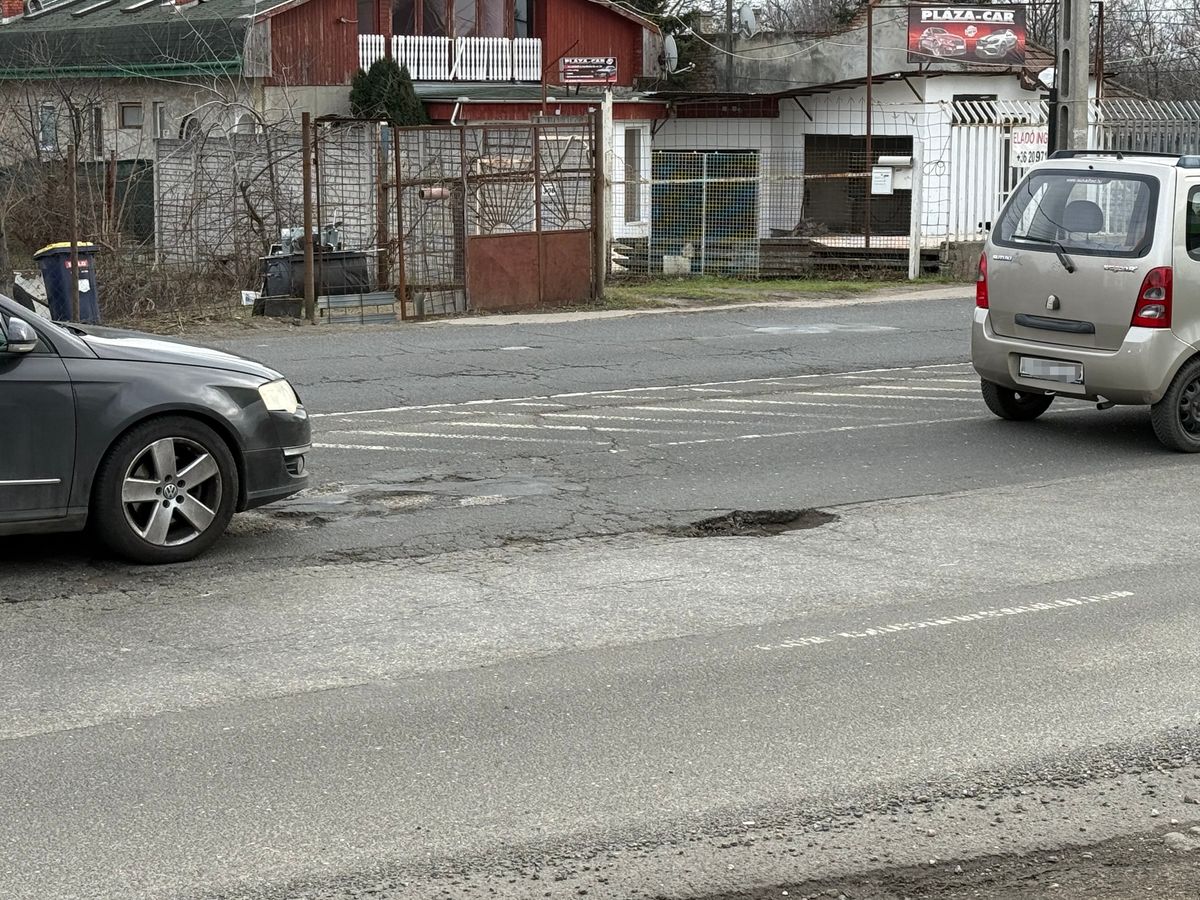 Csepelen is rengeteg a kátyú