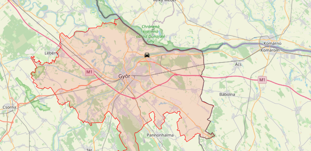 Tömegkarambol Győr mellett